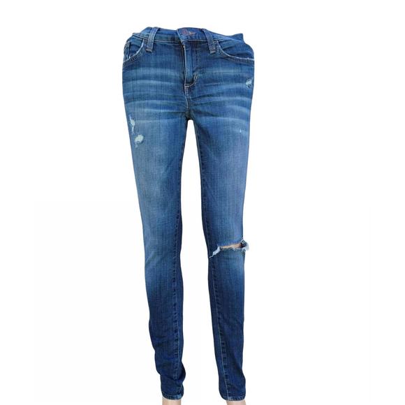 NEW JOE'S JEANS women's vintage reserve distressed jean in blue